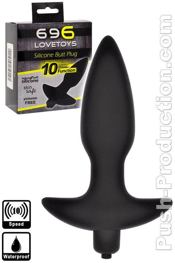 **DISPONIBILE SOLO A MILANO E TORINO**Plug Anale 10 Funzioni Silicone Butt.