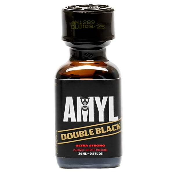 POPPER AMYL DOUBLE BLACK 24ML - Nitrito Isopentile e Isopentanol