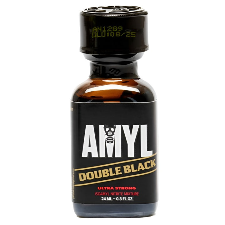 POPPER AMYL DOUBLE BLACK 24ML - Nitrito Isopentile e Isopentanol