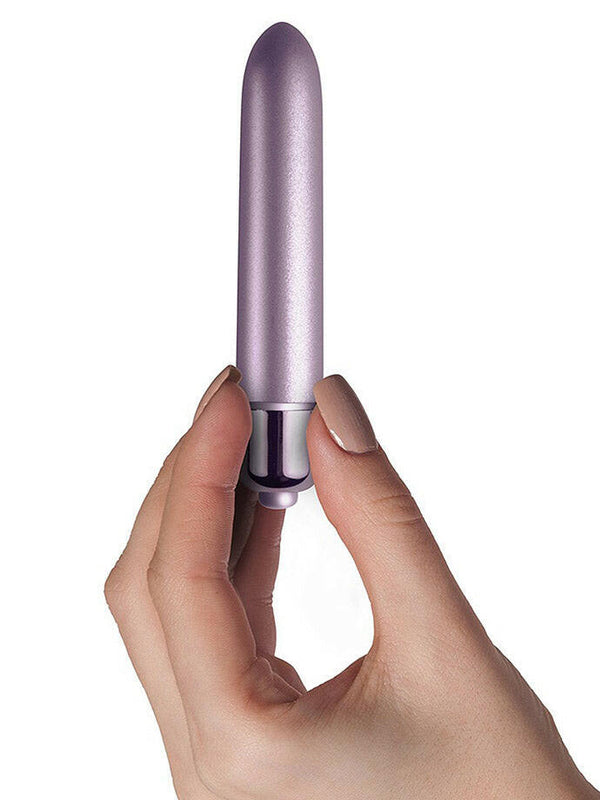 **DISPONIBILE A MILANO** Mini Vibratore 10 velocità - Riservato e Passionale - Lungo 90mm - Rose Blush.
