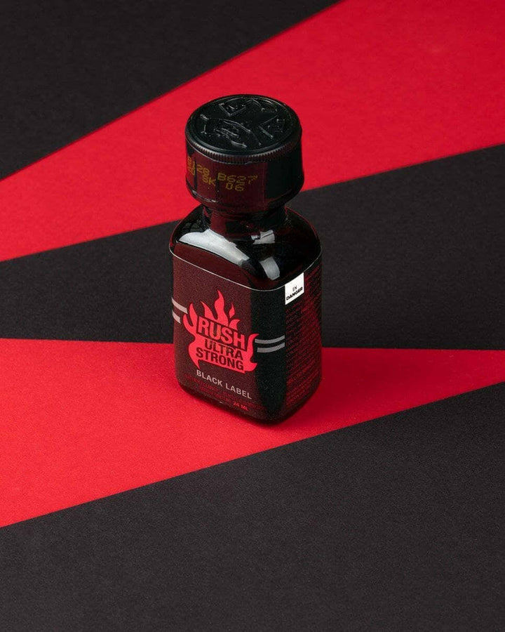 POPPER RUSH ULTRA STRONG BLACK LABEL - Nitrito di isopentile - 24ml.