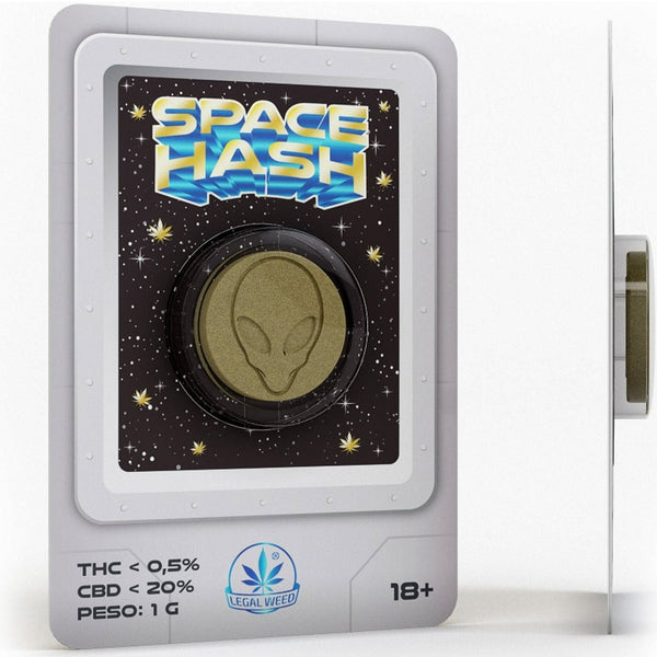 JustMary.fun Vitamine e integratori **ORDINABILE SOLO A MILANO** Space Hash By Space One - 1g - CBD 20%